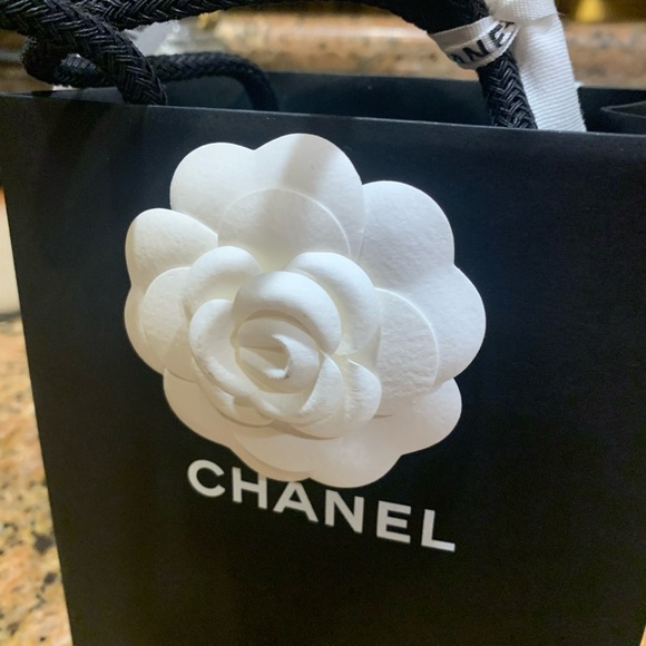 Brand new rare abd authentic Chanel shopping bag with bow , Chanel logo ribbon - Picture 4 of 9